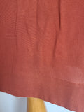 Burnt Orange Dress <br> (B-36" W-26" H-36")