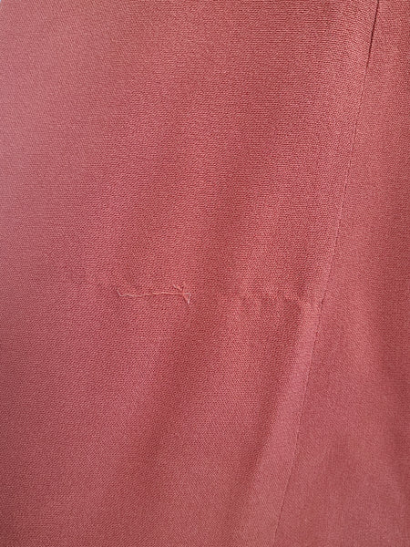 Burnt Orange Dress <br> (B-36" W-26" H-36")