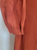 Burnt Orange Dress <br> (B-36" W-26" H-36")