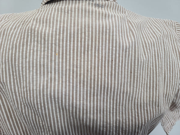 ANC Seersucker Hospital Dress <br> (B-34" W-24" H-34")