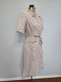 ANC Seersucker Hospital Dress <br> (B-34" W-24" H-34")