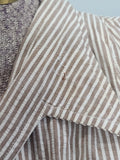 ANC Seersucker Hospital Dress <br> (B-34" W-24" H-34")