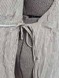 ANC Seersucker Hospital Dress <br> (B-34" W-24" H-34")