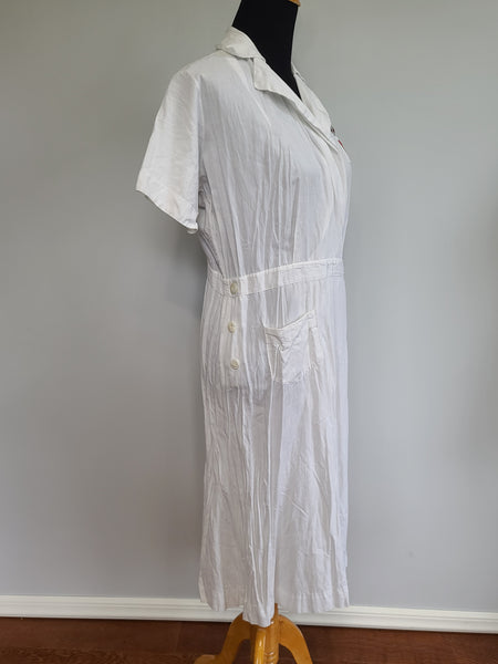 Red Cross Production Corps Uniform Dress (Early) <br> (B-40" W-32" H-41")