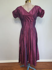 Purple Iridescent Dress <br> (B-37" W-29" H-48")