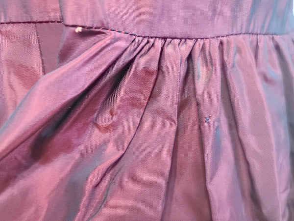 Purple Iridescent Dress <br> (B-37" W-29" H-48")