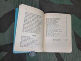 Original Blue Cover Feldgesangbuch Evangelical Song Book