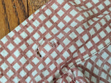 White and Brown Button Down Dress <br> (B-41" W-30" H-37")