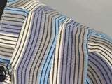 Blue Stripe Long Sleeve Dress <br> (B-38" W-30" H-38")