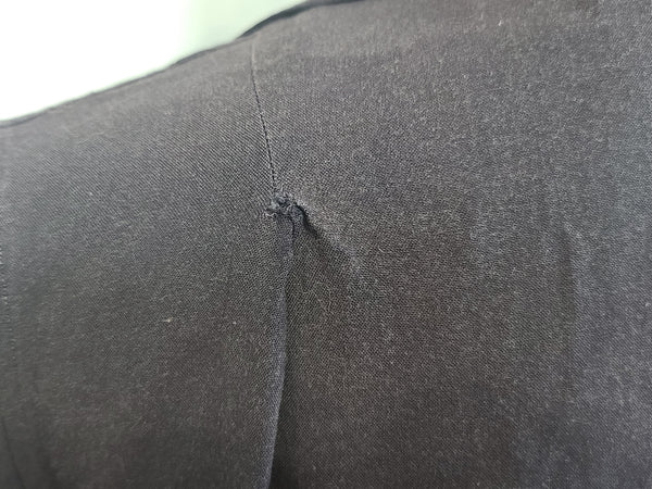 Navy Blue WAVES Blouse <br> (B-41" W-33")