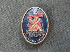 E For Production US Navy Bureau of Ordnance Naval Gun Factory Screwback Pin