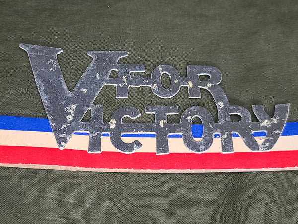 V for Victory Paper Headband