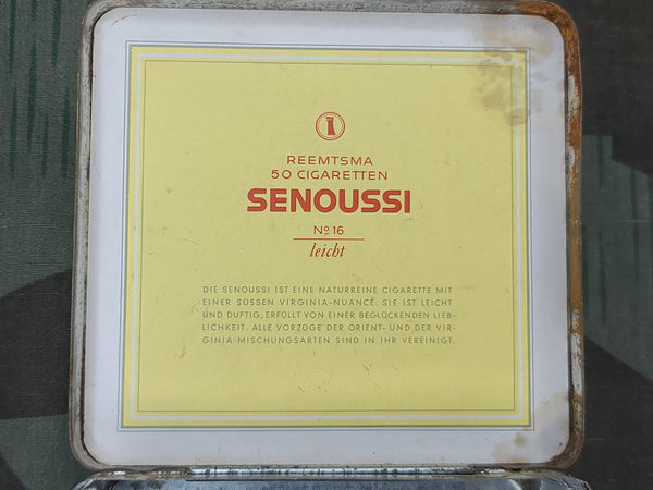 Reemtsma Senoussi Tin for 50 Cigarettes