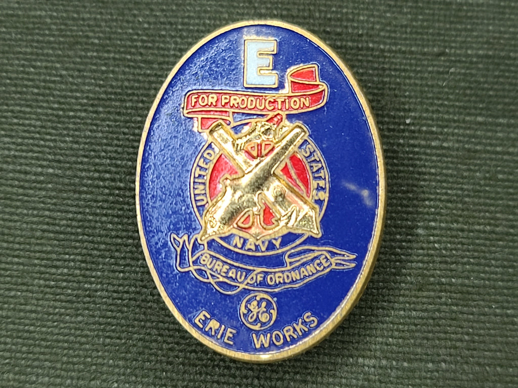 E For Production US Navy Bureau of Ordnance GE General Electric Erie ...