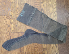 Fishnet Seamed Stockings (Size 10)