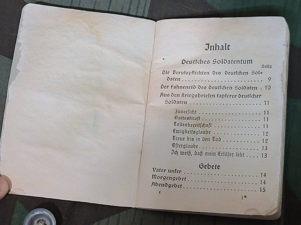 Evangelical Soldiers Feldgesangbuch (as-is)