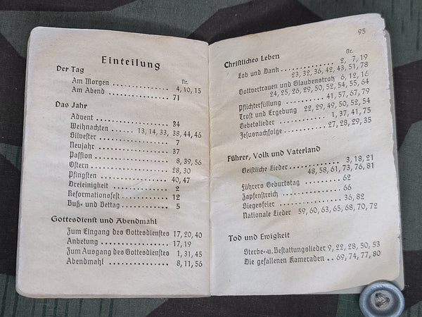 Evangelical Soldiers Feldgesangbuch (as-is)