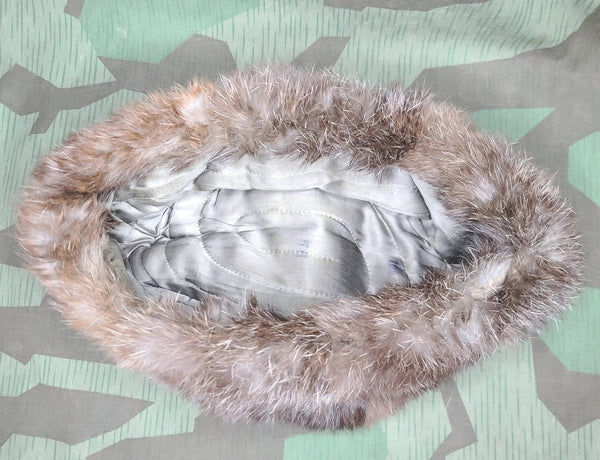 Original Rabbit Fur Hat Size 56-58