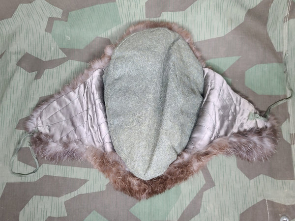 Original Rabbit Fur Hat Size 56-58