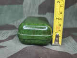 Green Bakelite Soap Dish