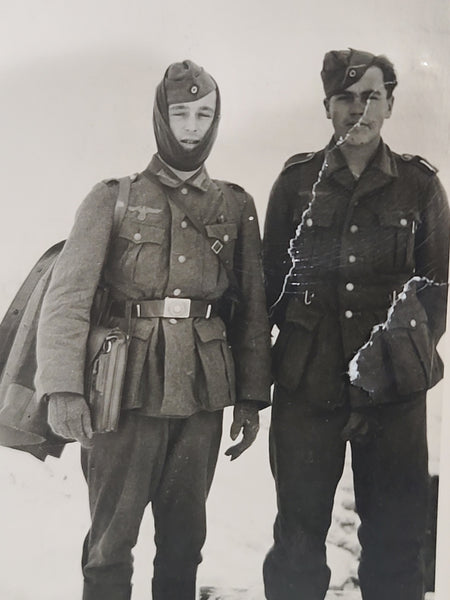 Feldgrau Toque with SS RZM Tag