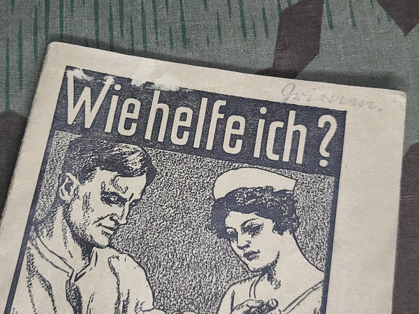 Wie Helfe Ich? Original First Aid Book 1934