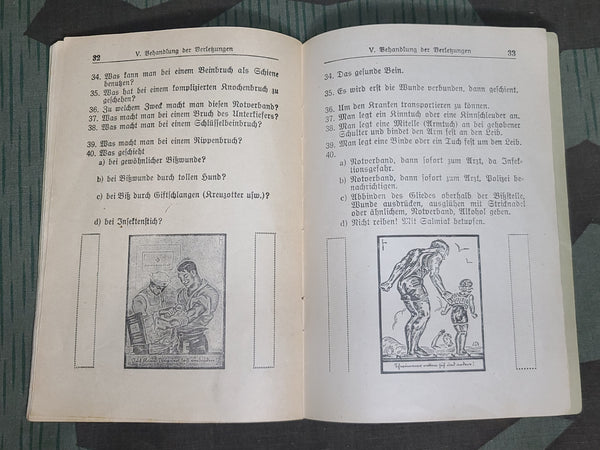 Wie Helfe Ich? Original First Aid Book 1934