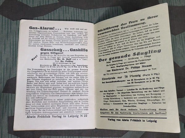 Wie Helfe Ich? Original First Aid Book 1934