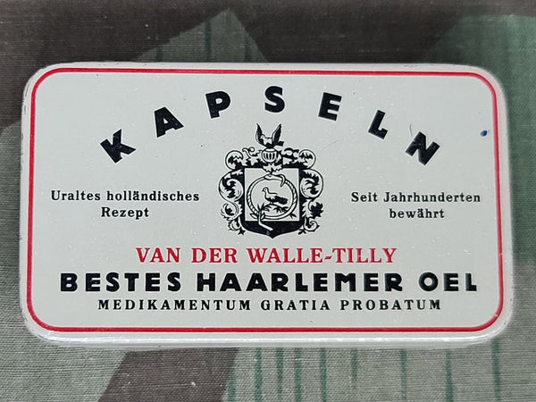 Van Der Walle-Tilly Dietary Supplement Pill Tin