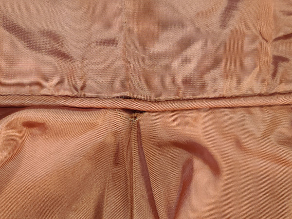 Orange Sleeveless Dress <br> (B-35" W-26.5")