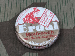 Wartime Erdal Shoe Polish Tin Black