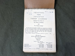 Pointers for Infantry Troop Leaders 1940 - 41
