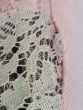 Pink Lace Dress <br> (B-32" W-24.5" H-36")