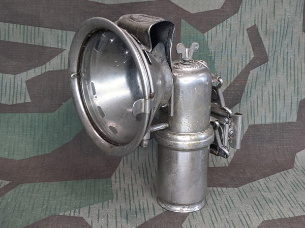 Early German Carbide Bicycle Light