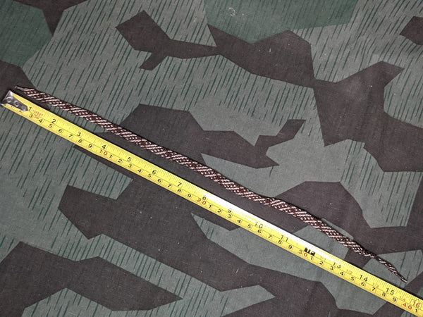 Brown Pattern Shoelaces 40cm 16in.