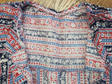 German Stripe Print Dress <br> (B-34.5" W-28" H-37")