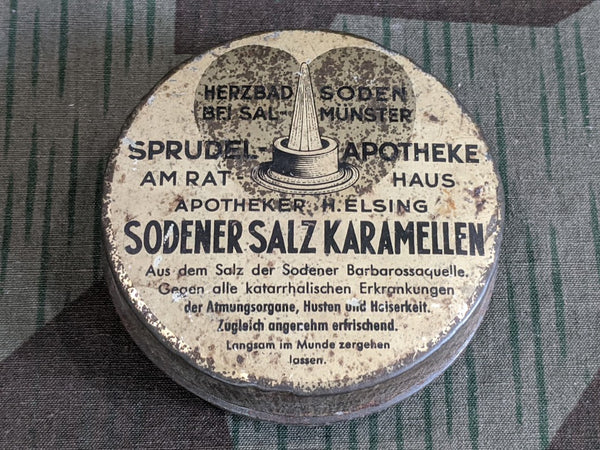 Vintage German Sonder Salz Karamellen Tin