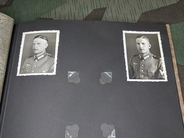 Photo Album German Soldier & Civilians