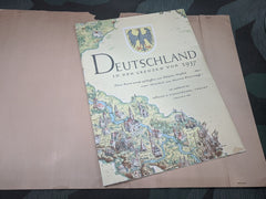 Map of 1937 Germany