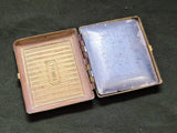 Small Green Art Deco Compact Annette
