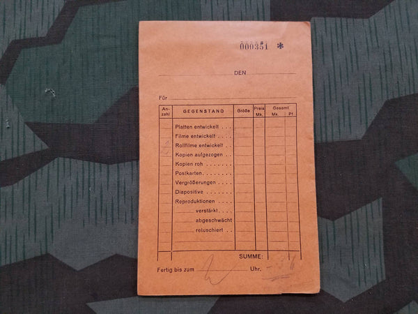Pelikanol Envelope with WWI Photos