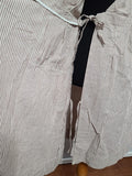 ANC Seersucker Hospital Dress and Cap <br> (B-36" W-28" H-38")