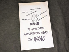 73 Questions and Answers About the WAAC Booklet
