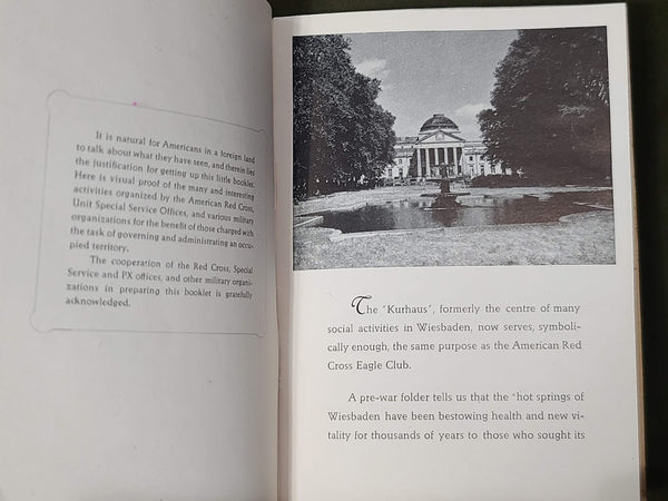 Occupation Booklet: Wiesbaden Through the Eyes of an American Soldier