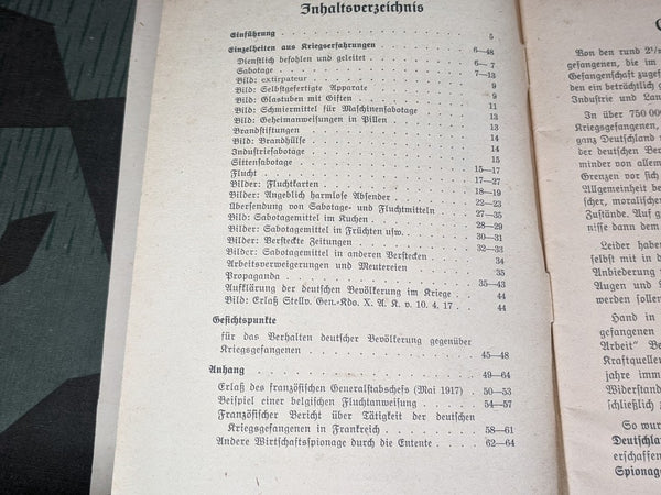 Kriegsgefangene Wehrmacht Book For Handling Prisoners