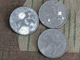 3 x WWII Belgian Coins