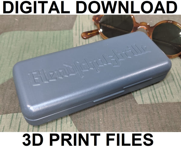 DIGITAL DOWNLOAD Blendschutzbrille Sunglasses Case .STL Print Files