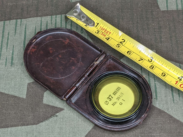 Zeiss Ikon 37mm 351/1 G 1 Lens in Bakelite Case