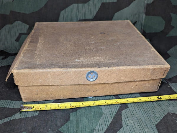 Volksgasmaske Luftschutz Gas Mask Hood Type w/ Box