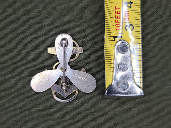 US Navy WAVES Sterling Insignia Pin